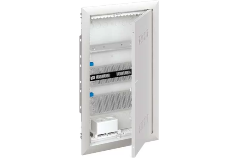 Шкаф мультимедийный с дверью с вентиляционными отверстиями и DIN-рейкой UK630MV