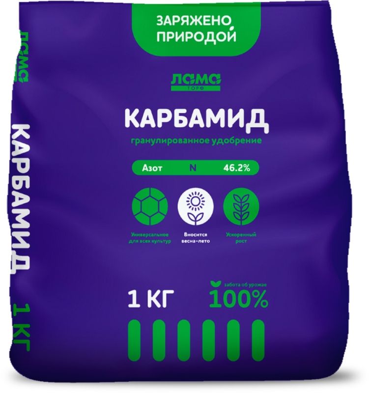 Карбамид (мочевина) Лама торф 1 кг