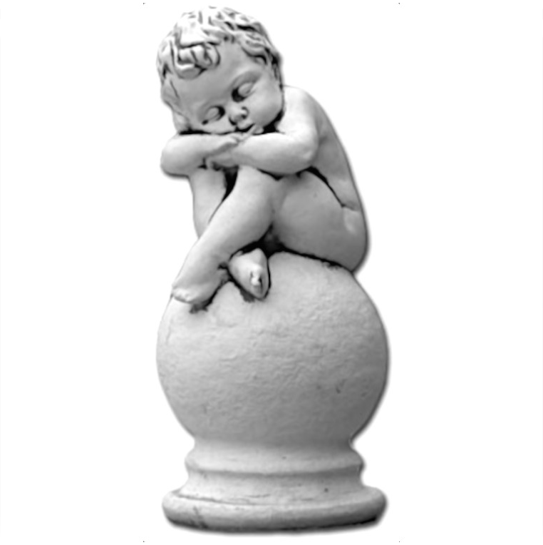Скульптура  Ангел на Шаре №1"S101030-01-04