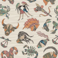 Виниловые обои на флизелиновой основе Sirpi Missoni Home 4 1x10.05 арт.M4A10352