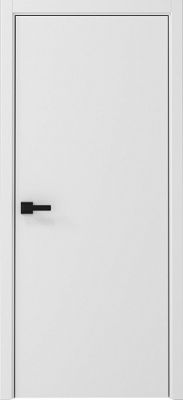 Дверь Графика-1 ширина 90 см Винил ПРО ПГ кромка Черная