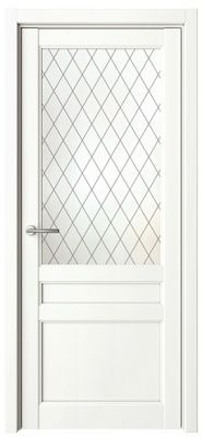 Дверь Олимпия ширина 90 см Винил Стекло мателюкс "Рубин"