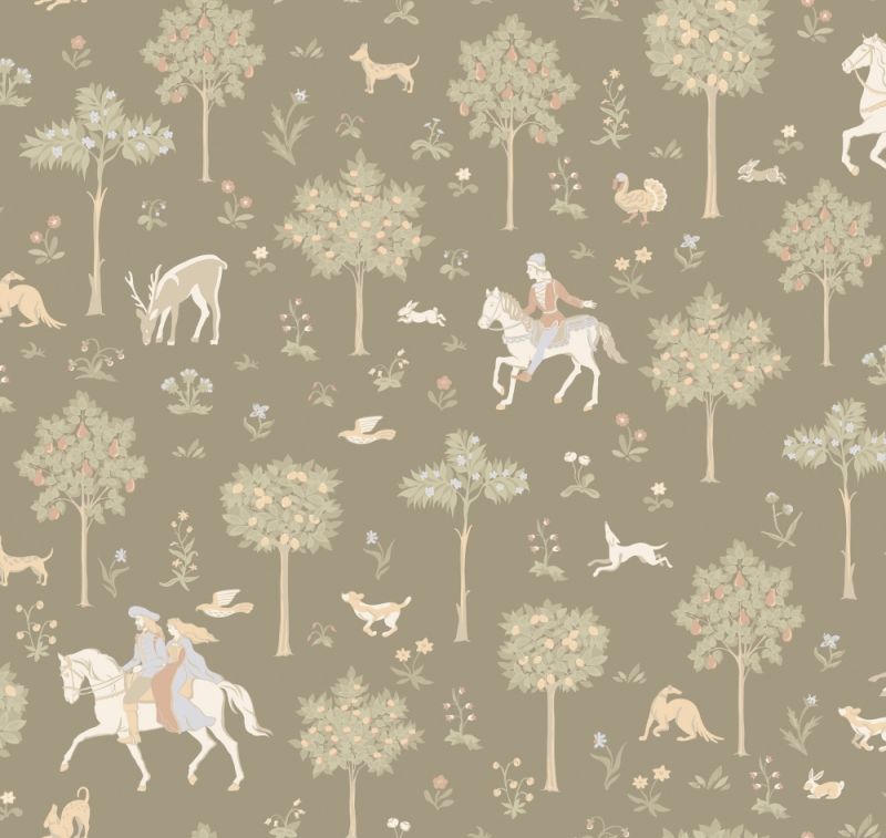 Флизелиновые обои Loymina Шервуд BRIT22 004 метровые