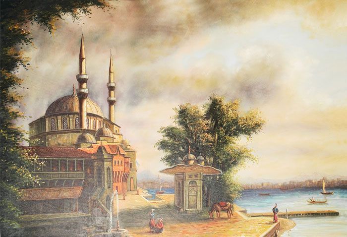 Фреска Живописная мечеть