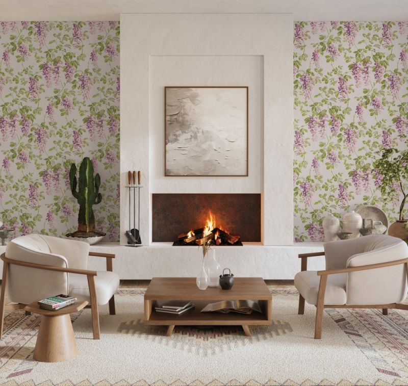 Флизелиновые фотообои Loymina Панорама (Вистерия) PNR5 001