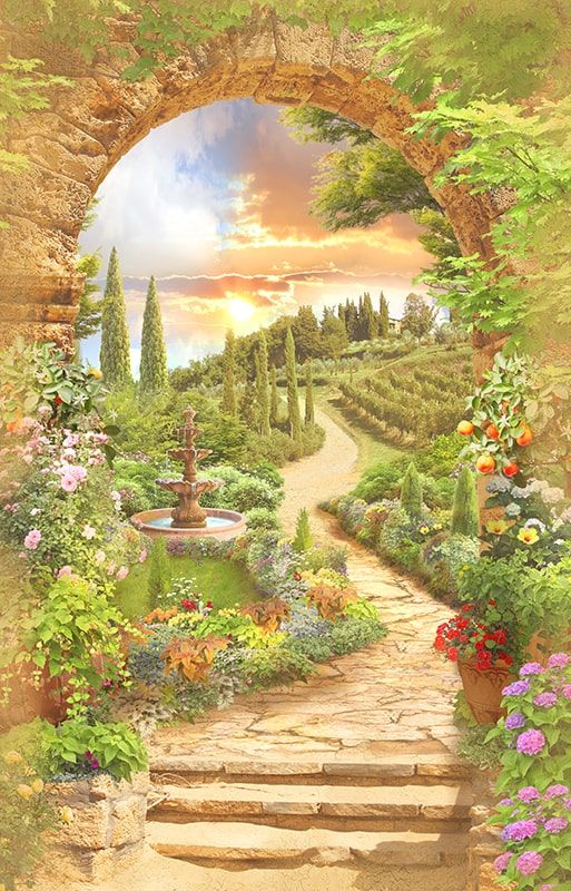 Фреска Современный Графический Дизайн 44446