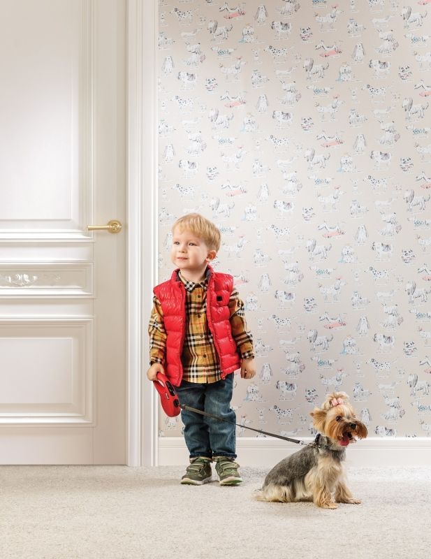 Флизелиновые обои Milassa Bon Voyage D6 001 для детской