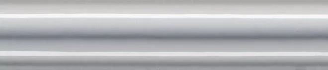 Бордюр Багет Авеллино серый глянцевый 15x3x1,6