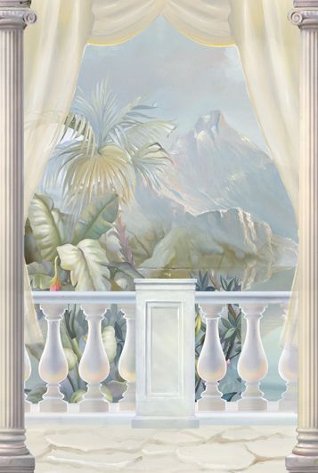 Фреска Пейзажи Балконы и террасы арт. a_802