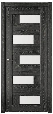 Дверь Гавана ширина 90 см ЦПЛ ТЛ Стекло белое