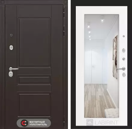 Входная дверь Мегаполис с Зеркалом 18