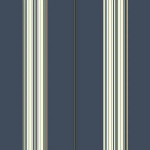 Бумажные обои на бумажной основе York Waverly Stripes 0.68x8.2 арт.SV2654