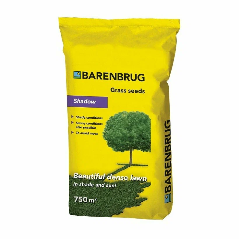 Смесь газонная Barenbrug Желтая линейка SHADOW Старый парк, 15 кг