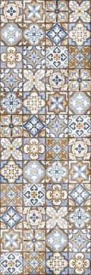Керамическая плитка Cersanit Atlas рельеф многоцветный 20х60