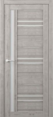 Дверь Невада ширина 40 см Софт Тач Стекло белое