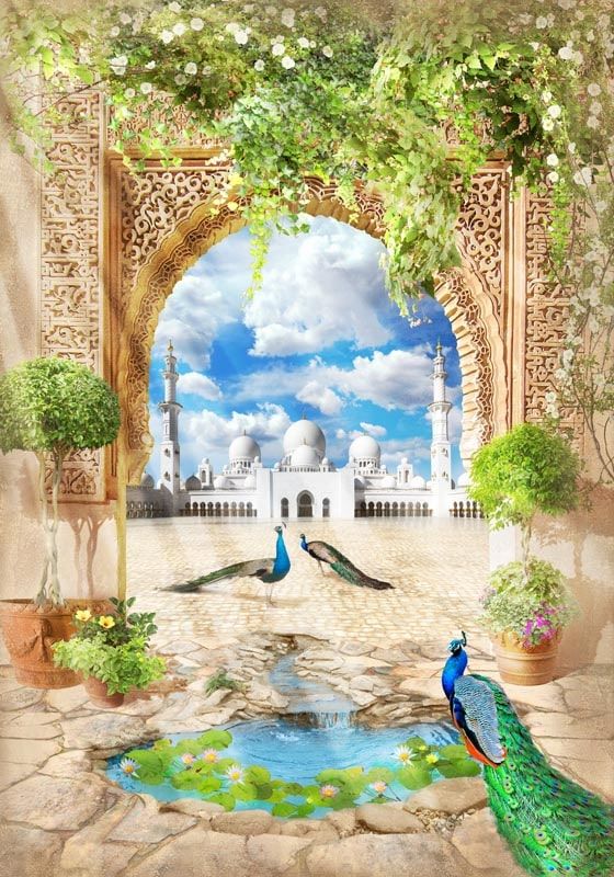 Фреска Современный Графический Дизайн 4780