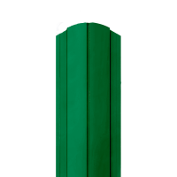 Металлический штакетник Ral 6029 0.40 см. П-профиль