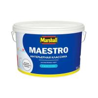 Матовая водоэмульсионная краска Marshall Maestro Интерьерная классика, 9 л