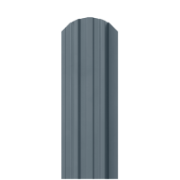 Металлический штакетник Ral 7024 0.40 см. М-профиль