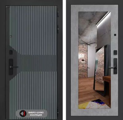 Входная дверь Смартлаб с Зеркалом 18