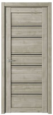 Дверь Техас ширина 60 см Софт Тач Стекло черное