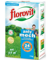 Florovit гранулированный для газонов  антимох 1 кг