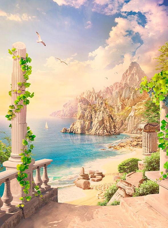 Фреска Современный Графический Дизайн 44503