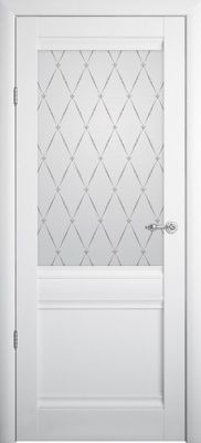 Дверь Рим ширина 40 см Винил Стекло мателюкс "Гранд"