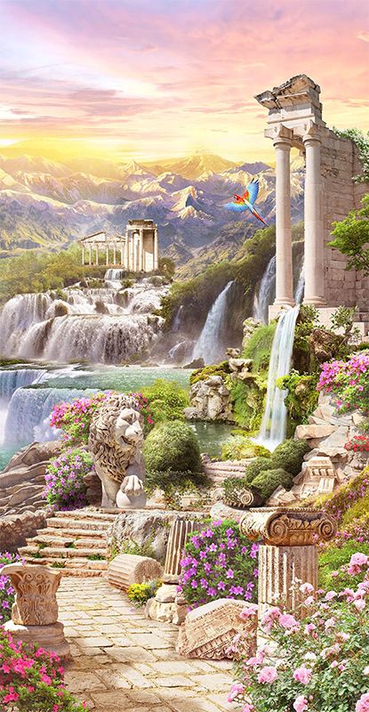 Фреска Современный Графический Дизайн 44272