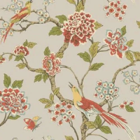 Бумажные обои на бумажной основе York York Ashford House Toiles II 0.68x8.2 арт.AF1905