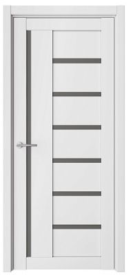 Дверь Мадрид ширина 80 см Винил Стекло