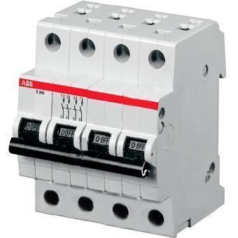 Автоматический выключатель ABB 4-полюсный S204 C50