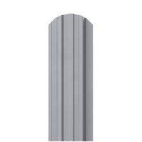 Металлический штакетник Ral 9006 0.40 см. М-профиль