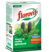 Florovit Для хвойных гранулированный ( туя , лиственница, можжевельник, кипарис, ель, сосна 1 кг