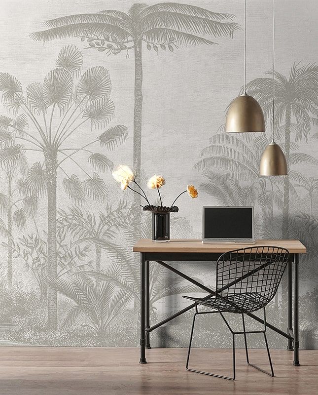 Графика Тропический лес. Графика. Пальмы. ag0217