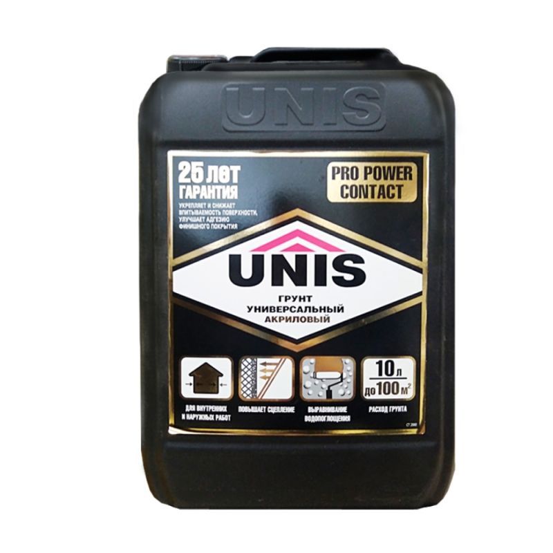 Грунтовка Юнис универсальная, 10 л.
