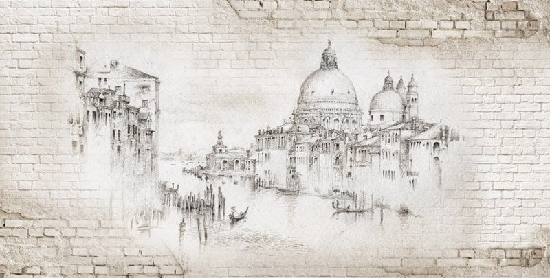 Графика Венеция в штрихах  1085