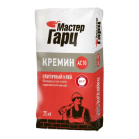 Клей для плитки Мастер Гарц Кремин АС10 серый класс С0 T 25 кг