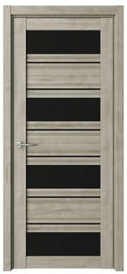 Дверь Монтана ширина 70 см Софт Тач Стекло черное