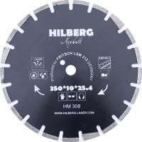 Диск алмазный по асфальту Hilberg Laser 350*10*25.4/12 mm