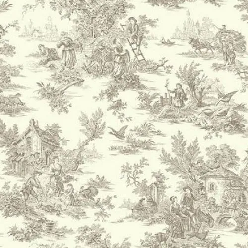 Бумажные обои на бумажной основе York York Ashford House Toiles II 0.52x10.05 арт.AF2015