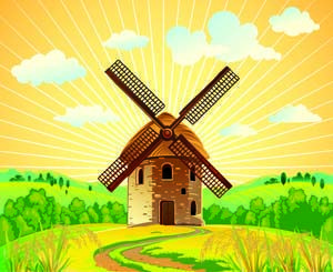 Фреска Мельница