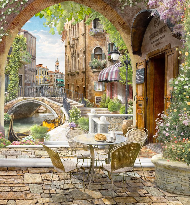 Фреска Современный Графический Дизайн 44286