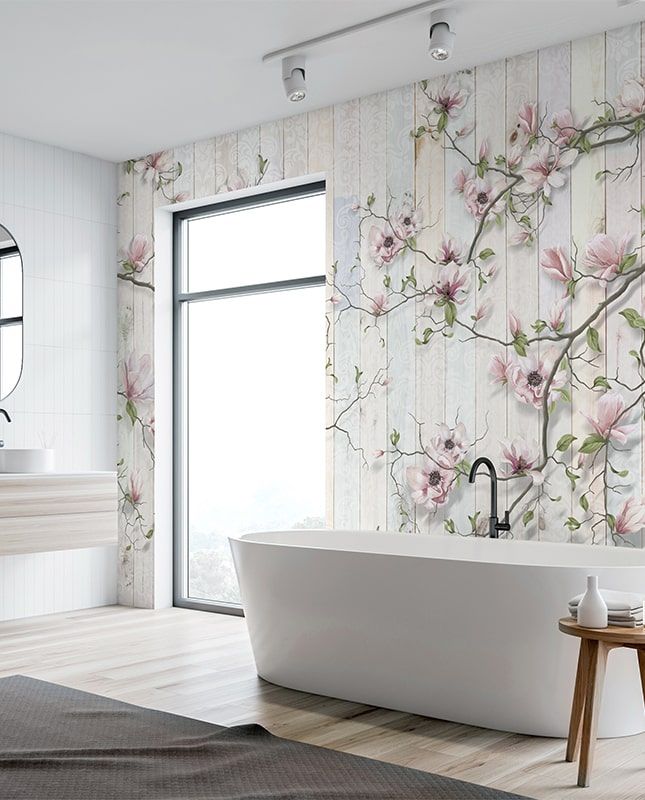 Графика Цветочный принт. Ветви. Лофт. ag0235