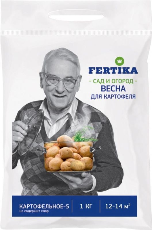 Фертика Удобрение для картофеля NPK 11:9:16 +МИКРО (Весна)