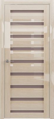 Дверь Сидней ширина 60 см Глянец Стекло мателюкс бронза