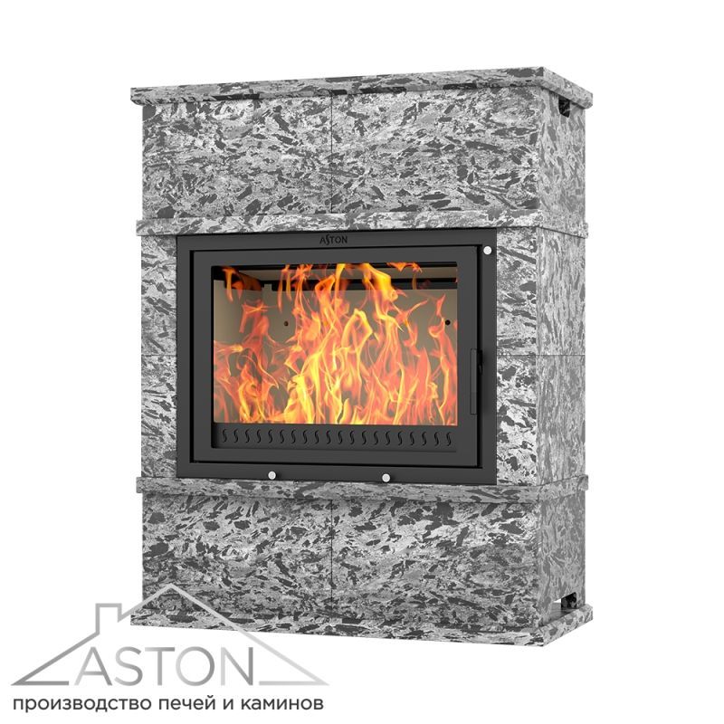 Камин ASTON 800 «VYBORG» Н-1326 Пироксенит Элит