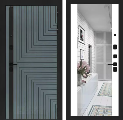 Входная дверь Кредор с Зеркалом Максимум