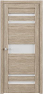 Дверь Т-10 ширина 60 см Эко Текс Стекло белое