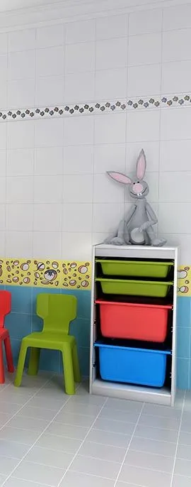 Декор Kerama Marazzi Кошки-Мышки 20х20